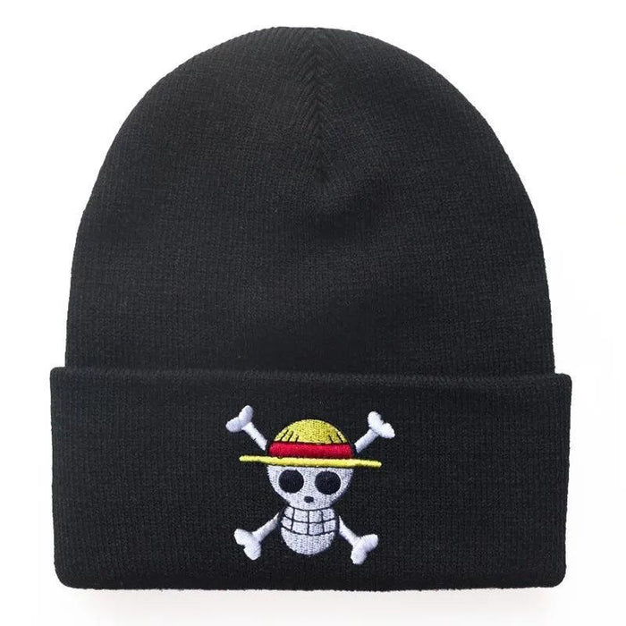Bonnet One Piece - Jolly Roger-MANGA SHOP-Noir-Manga Shop