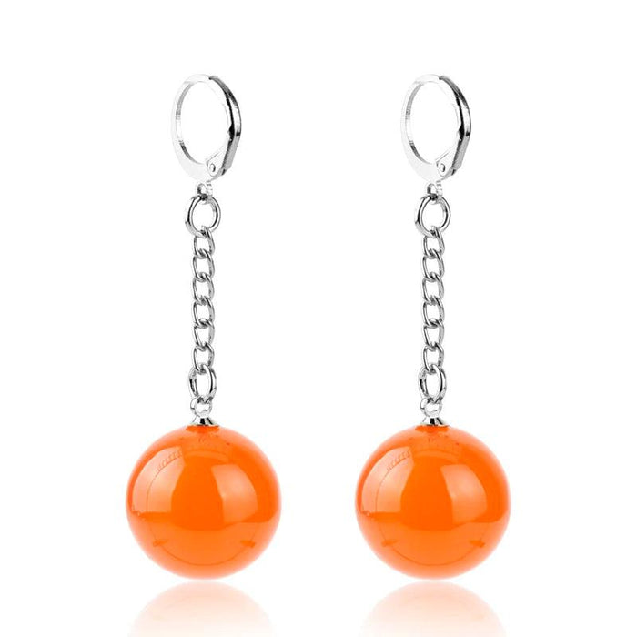 Boucles d'oreilles Dragon Ball Z - Potalas Orange-Manga Shop-Manga Shop