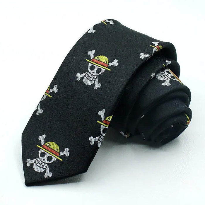 Cravate One Piece Jolly Roger-MANGA SHOP-Manga Shop