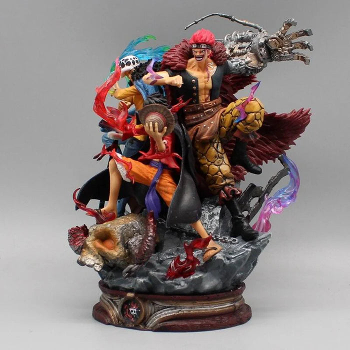 Figurine One Piece - Luffy Eustass et Law-MANGA SHOP-Manga Shop