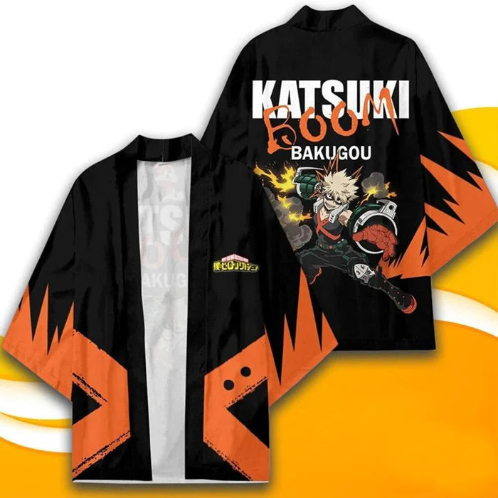 Kimono Anime My Hero Academia Katsuki Bakugo-MANGA SHOP-Manga Shop