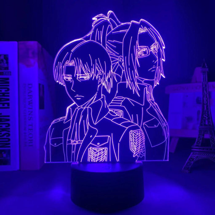 Lampe LED Attaque des Titans - Livaï avec Hansi-MANGA SHOP-Manga Shop