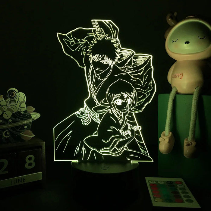 Lampe LED Bleach - Ichigo et Rukia-MANGA SHOP-Manga Shop