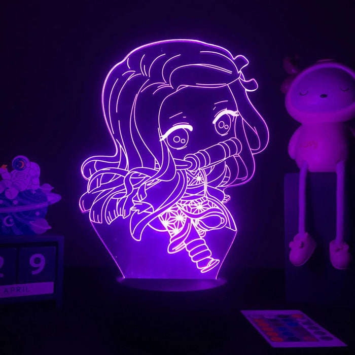 Lampe LED Demon Slayer - Cute Nezuko-MANGA SHOP-Manga Shop