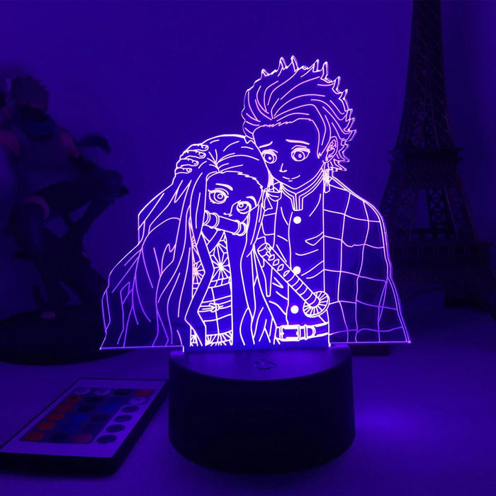 Lampe LED Demon Slayer - family Instant-MANGA SHOP-Manga Shop