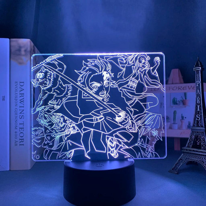 Lampe LED Demon Slayer - Fight-MANGA SHOP-Manga Shop