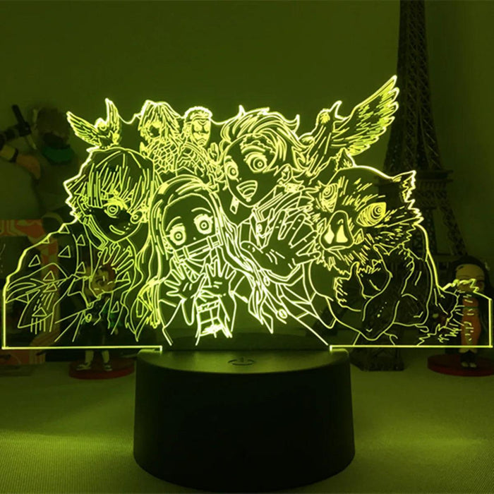 Lampe LED Demon Slayer - Slayer Teams-MANGA SHOP-Manga Shop