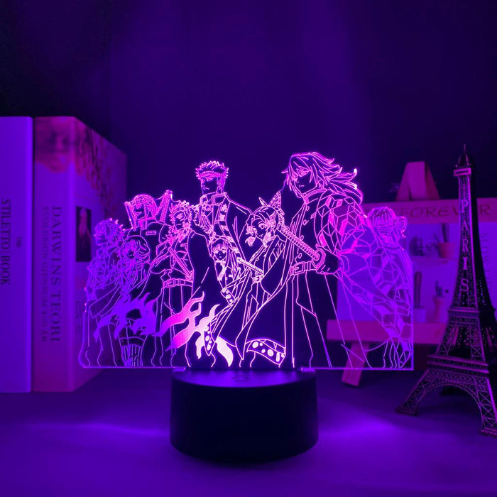 Lampe LED Demon Slayer - Team Demon Slayer-MANGA SHOP-Manga Shop
