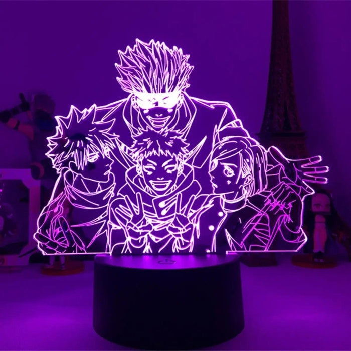 Lampe LED Jujutsu Kaisen - Team Itadori-MANGA SHOP-Manga Shop