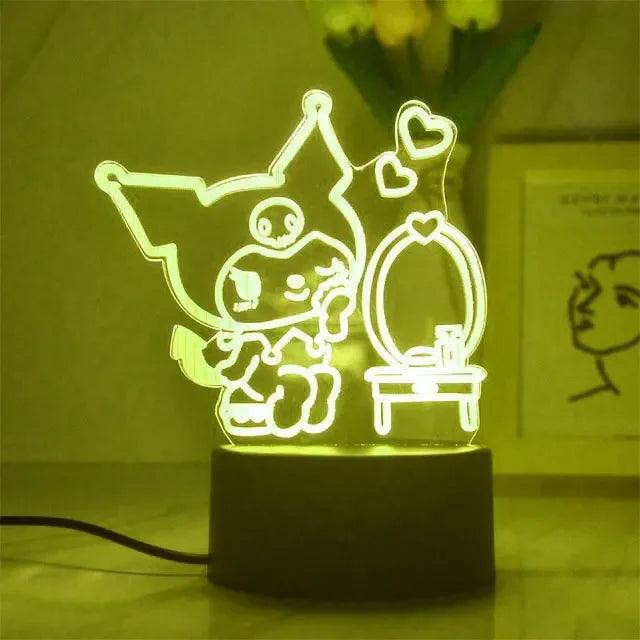 Lampe LED Kawaii - Kuromi Cute-MANGA SHOP-Manga Shop