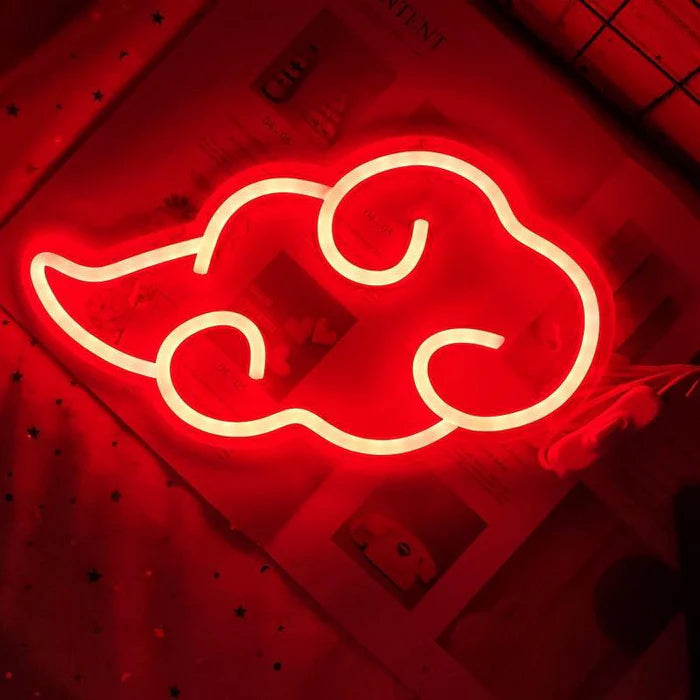 Lampe LED Néon Akatsuki-MANGA SHOP-Rouge-Manga Shop