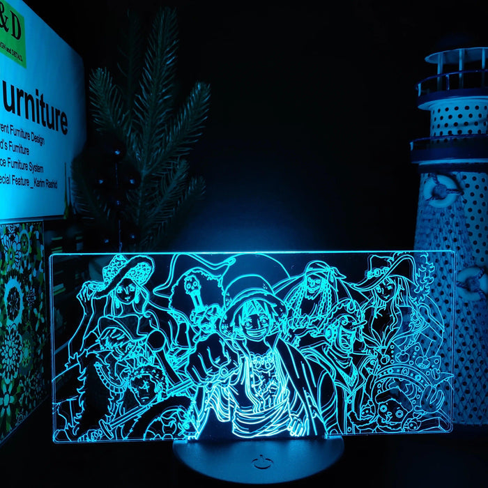 Lampe LED One Piece - Equipage des Mugiwaras-MANGA SHOP-Manga Shop