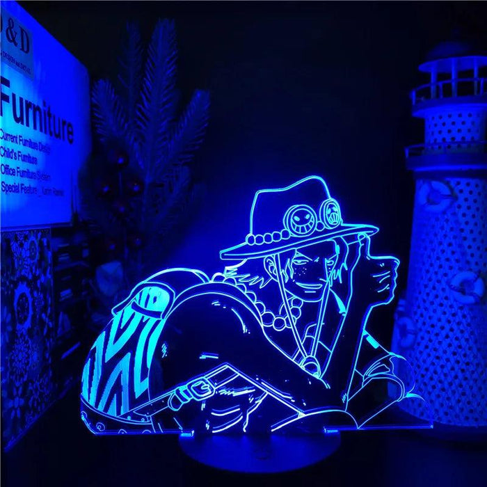 Lampe LED One Piece - Portgas D. Ace-MANGA SHOP-Manga Shop