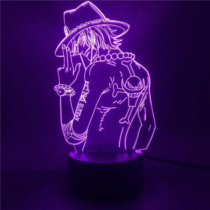 Lampe LED One Piece - Portgas D. Ace-MANGA SHOP-Manga Shop