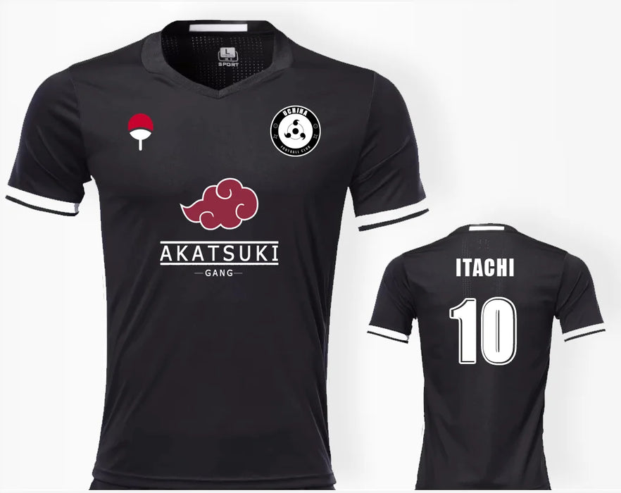Maillot de Foot Naruto - Itachi Uchiwa-MANGA SHOP-Manga Shop