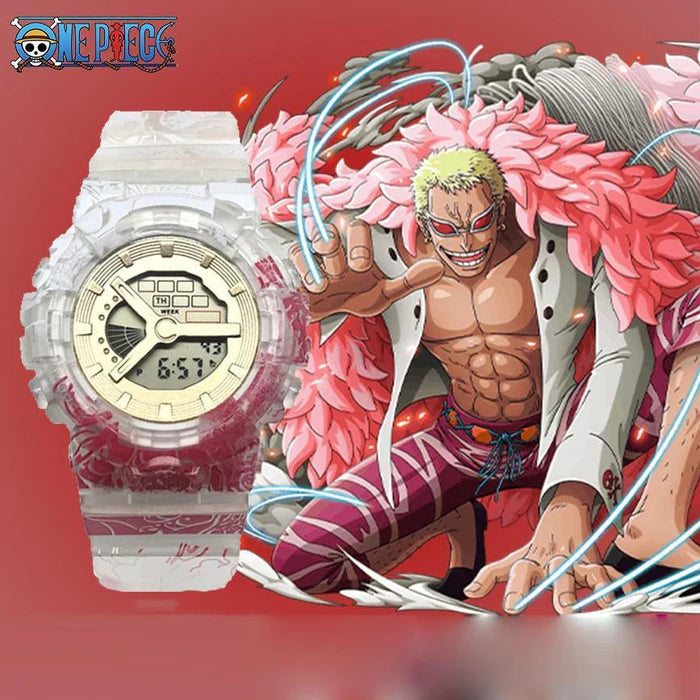 Montres Digital à Quartz One Piece Doflamingo-Manga Shop-Manga Shop