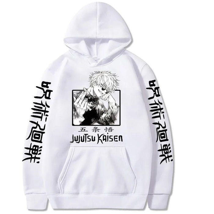 Sweat Jujutsu Kaisen - Satoru Gojo-MANGA SHOP-Blanc-XS-Manga Shop