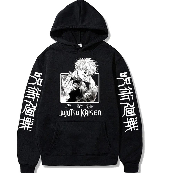 Sweat Jujutsu Kaisen - Satoru Gojo-MANGA SHOP-Noir-XS-Manga Shop