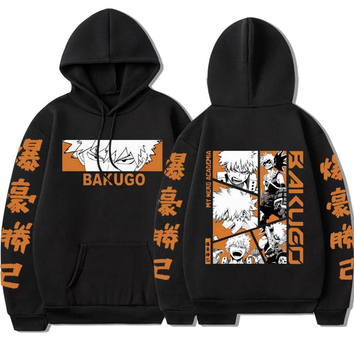 Sweat My Hero Academia - Bakugo-MANGA SHOP-Noir-XS-Manga Shop