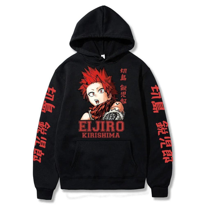 Sweat My Hero Academia - Eijiro Kirishima-Manga Shop-Noir-XS-Manga Shop