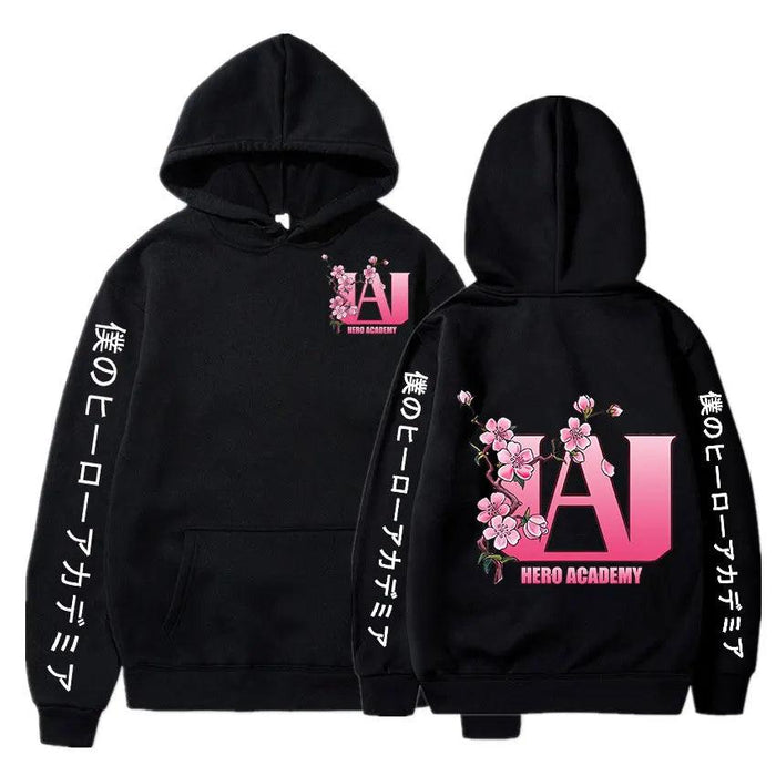 Sweat My Hero Academia - Hero Academy-MANGA SHOP-Noir-XS-Manga Shop