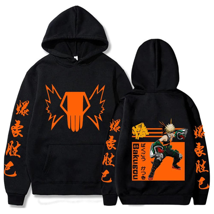 Sweat My Hero Academia - Katsuki Bakugo-MANGA SHOP-Noir-XS-Manga Shop