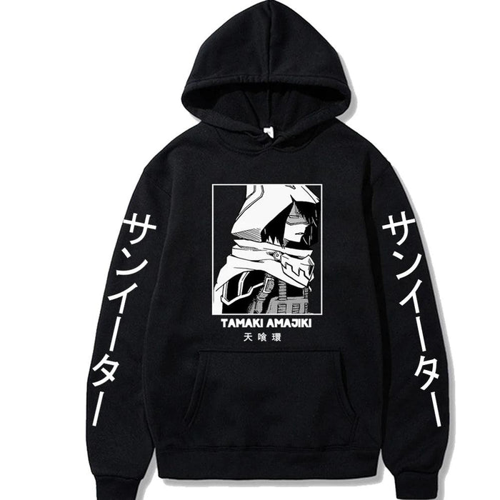 Sweat My Hero Academia - Tamaki Amajiki-MANGA SHOP-Noir-XS-Manga Shop