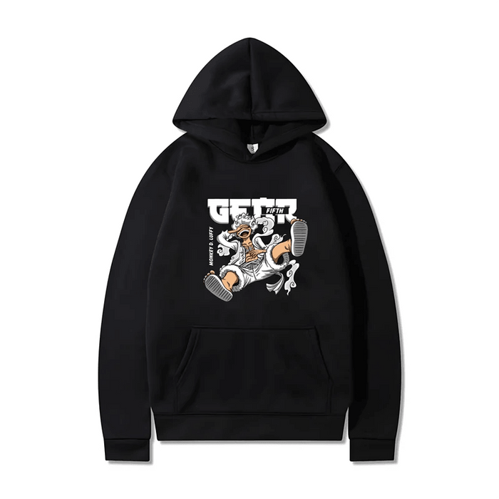 Sweat One Piece - Luffy Nika-MANGA SHOP-Noir-XS-Manga Shop