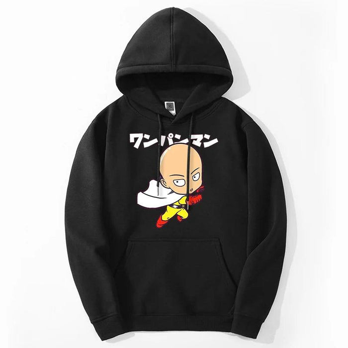 Sweat One Punch Man - Cute Saitama-Manga Shop-Noir-XS-Manga Shop