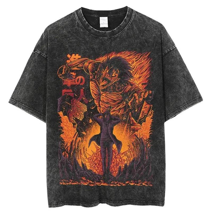 T-Shirt Attaque des Titans - Hell-Manga Shop-Manga Shop