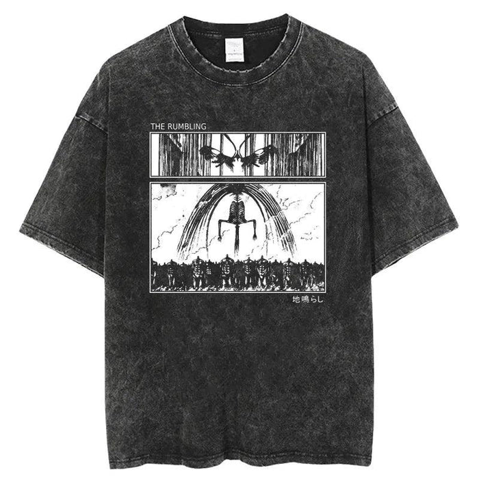 T-Shirt Attaque des Titans - The Rumbling-Manga Shop-Manga Shop