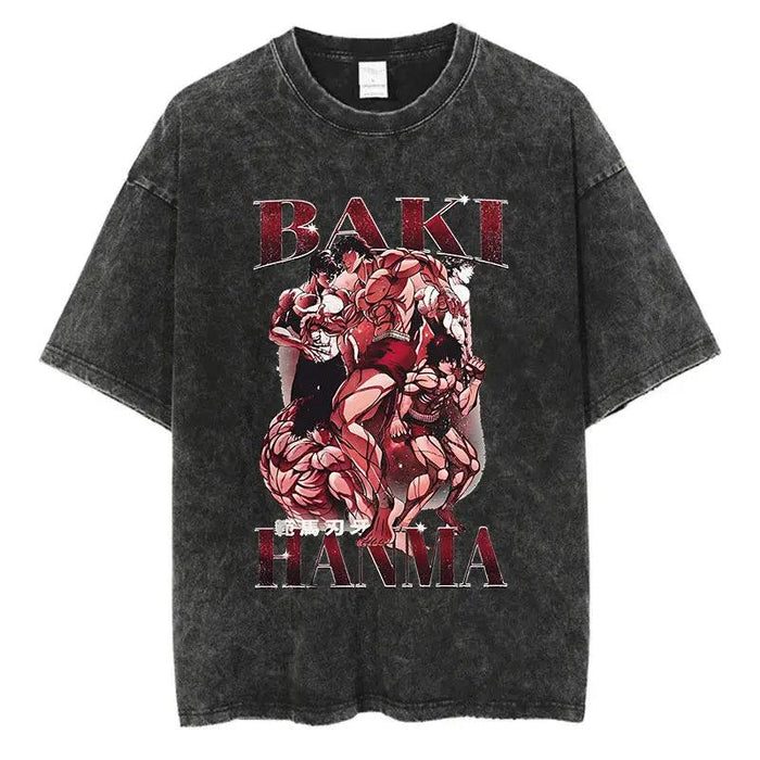 T-Shirt Baki Hanma - Arène de Combat-Manga Shop-Manga Shop