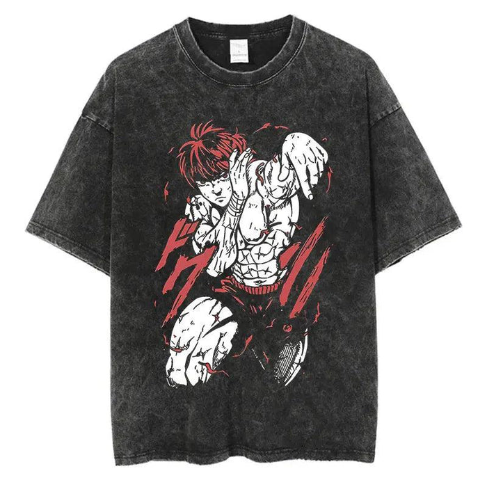 T-Shirt Baki Hanma - Baki en Combat-Manga Shop-Manga Shop