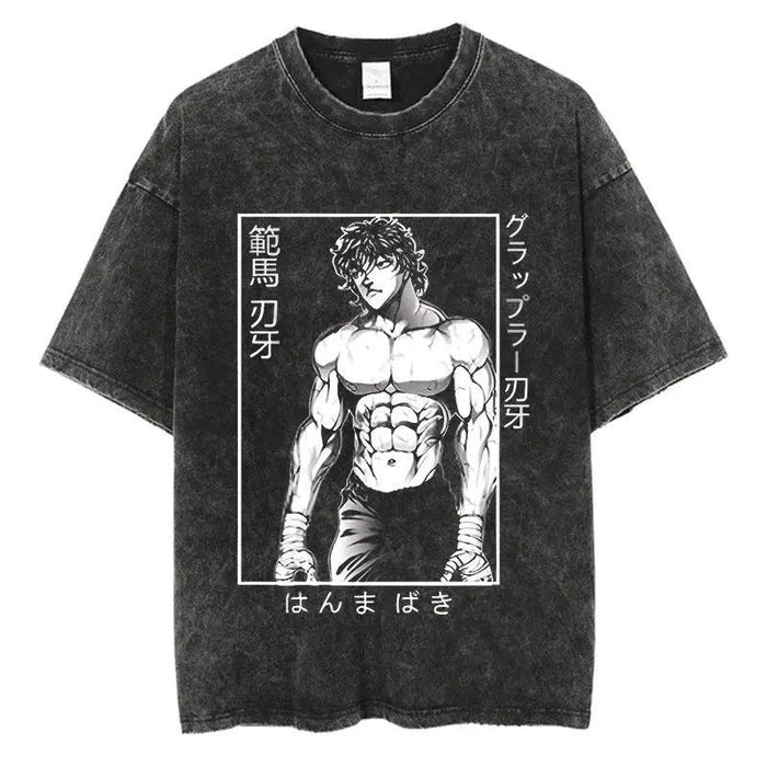 T-Shirt Baki Hanma - Chemin du Guerrier-Manga Shop-Manga Shop