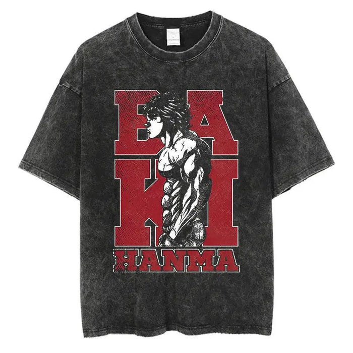 T-Shirt Baki Hanma - Combat Final-Manga Shop-Manga Shop