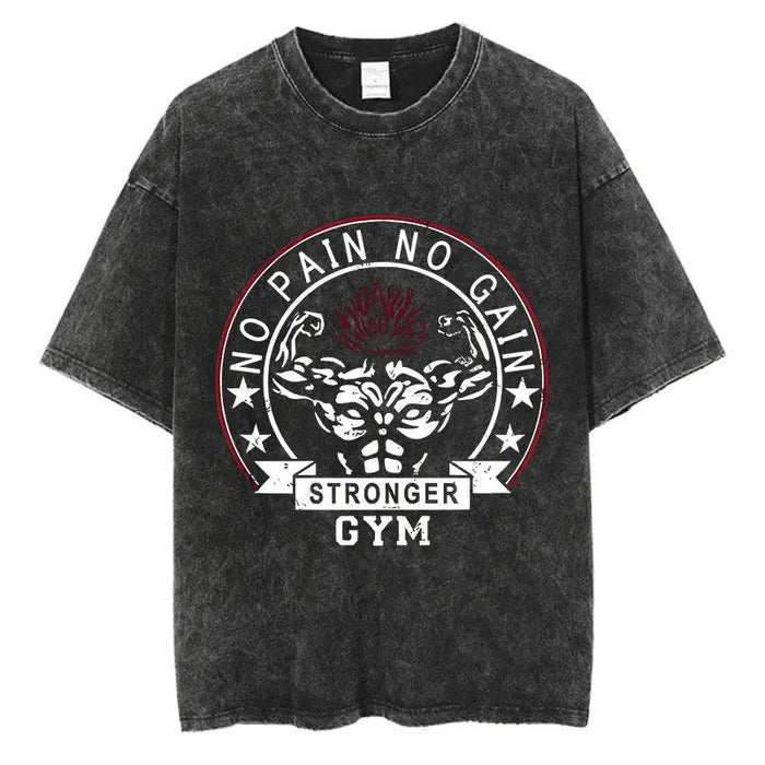 T-Shirt Baki Hanma - No Pain No Gain-Manga Shop-Manga Shop