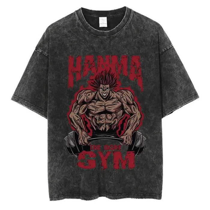 T-Shirt Baki Hanma - Ogre-Manga Shop-Manga Shop