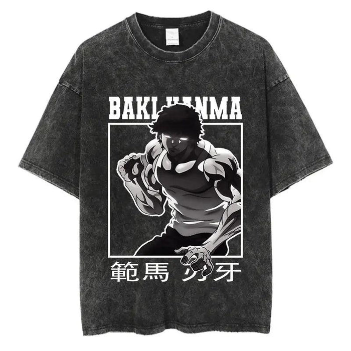 T-Shirt Baki Hanma - Technique Secrète-Manga Shop-Manga Shop