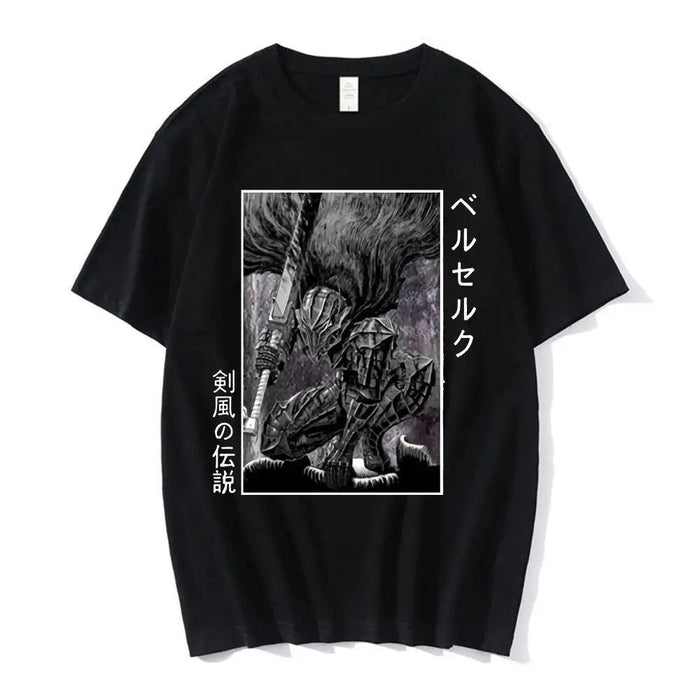 T-Shirt Berserk - Armure-Manga Shop-Noir-XS-Manga Shop