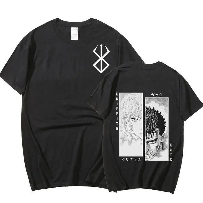 T-Shirt Berserk - Intense Eyes-Manga Shop-Noir-XS-Manga Shop