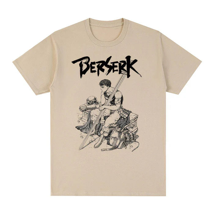 T-Shirt Berserk - Mercenaire-Manga Shop-Beige-XS-Manga Shop