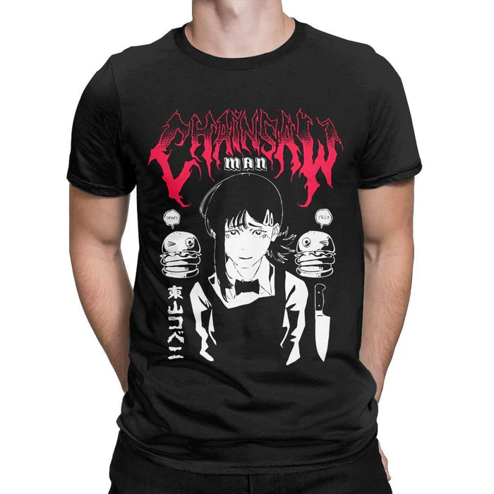 T-Shirt Chainsaw Man - Kobeni Higashiyama-Manga Shop-Manga Shop