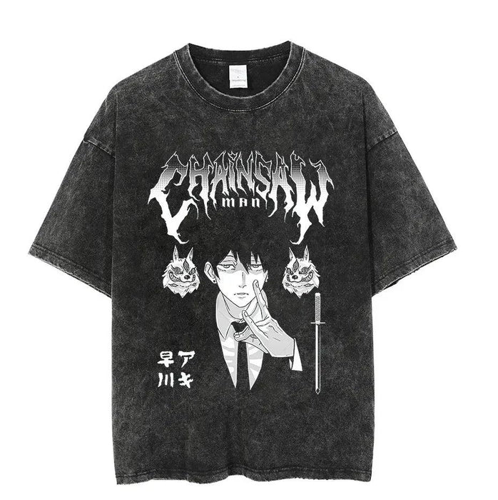 T-Shirt Chainsaw Man - Renard-Manga Shop-Manga Shop