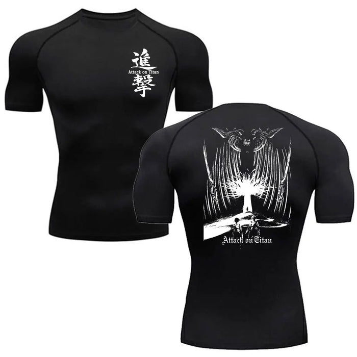 T-Shirt de Compression - Attaque des Titans-Manga Shop-Manga Shop