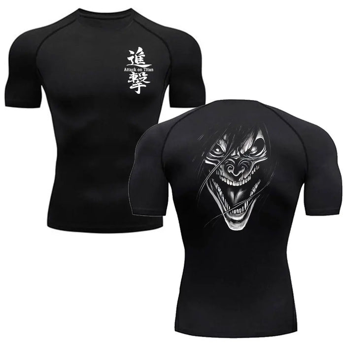 T-Shirt de Compression - Attaque des Titans-Manga Shop-Manga Shop