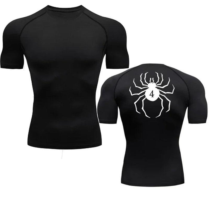 T-Shirt de Compression - Hunter x Hunter-MANGA SHOP-Noir-S-Manga Shop