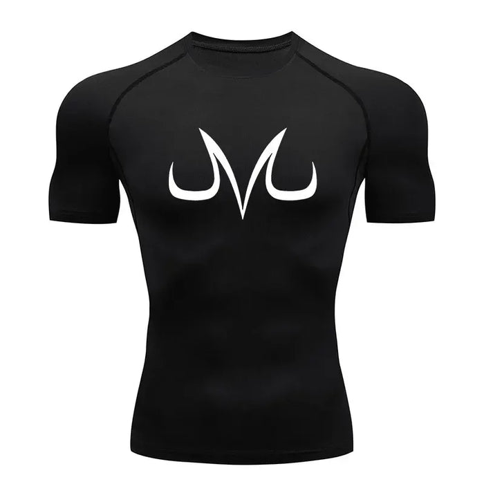 T-Shirt de Compression - Majin Vegeta-Manga Shop-Noir-XS-Manga Shop