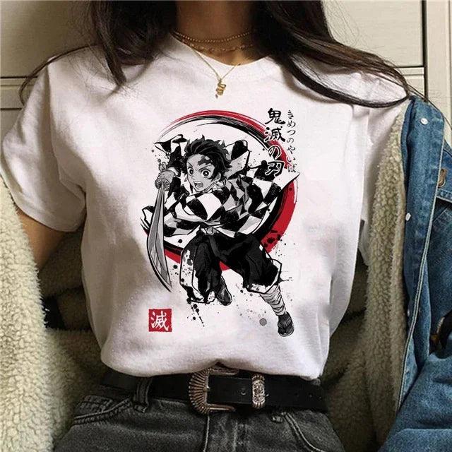 T-Shirt Demon Slayer - Tanjiro-Manga Shop-Manga Shop