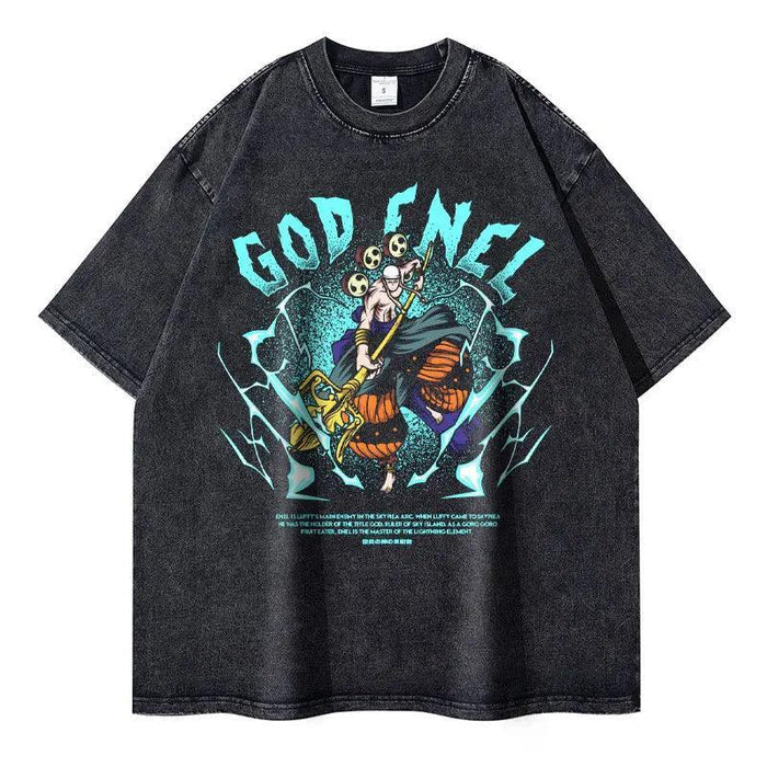 T-Shirt One Piece - Enel Vintage-Manga Shop-Manga Shop