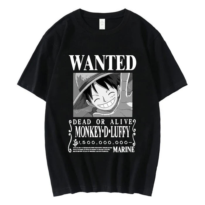 T-Shirt One Piece - Monkey D. Luffy Wanted-Manga Shop-Manga Shop